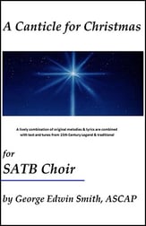 A Canticle for Christmas SATB choral sheet music cover